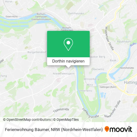 Ferienwohnung Bäumer Karte