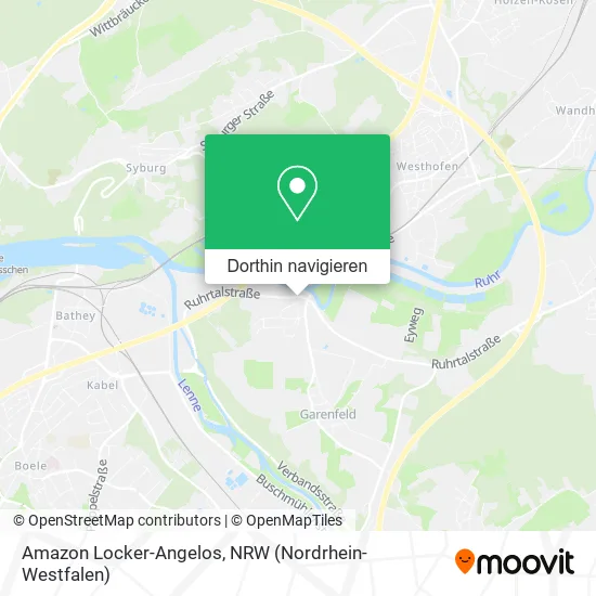 Amazon Locker-Angelos Karte