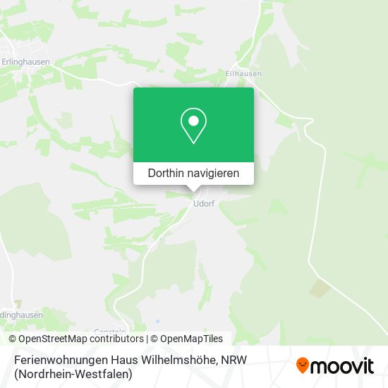 Ferienwohnungen Haus Wilhelmshöhe Karte