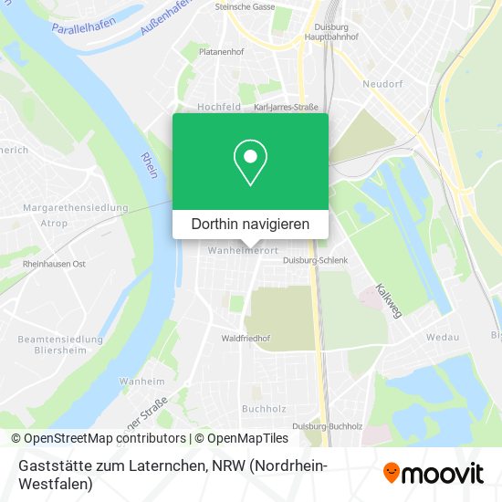Gaststätte zum Laternchen Karte