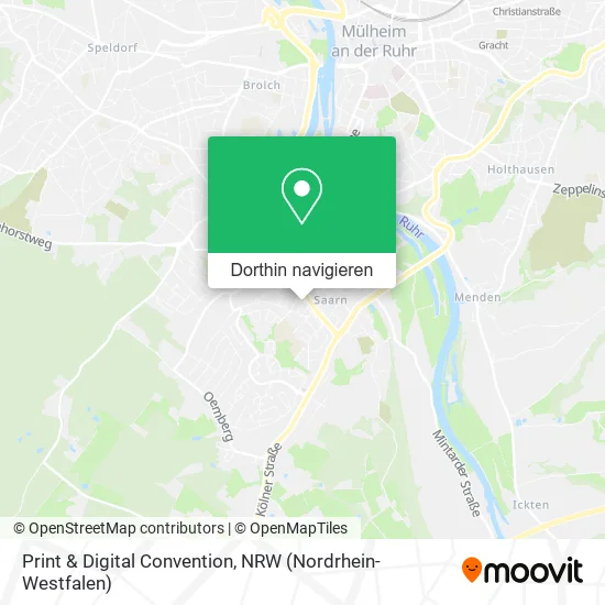 Print & Digital Convention Karte