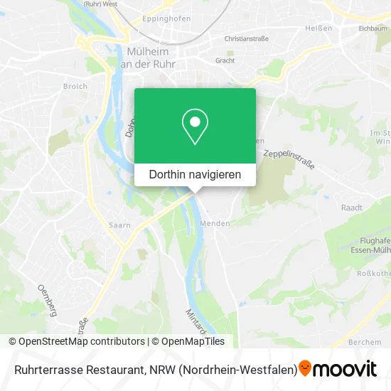 Ruhrterrasse Restaurant Karte