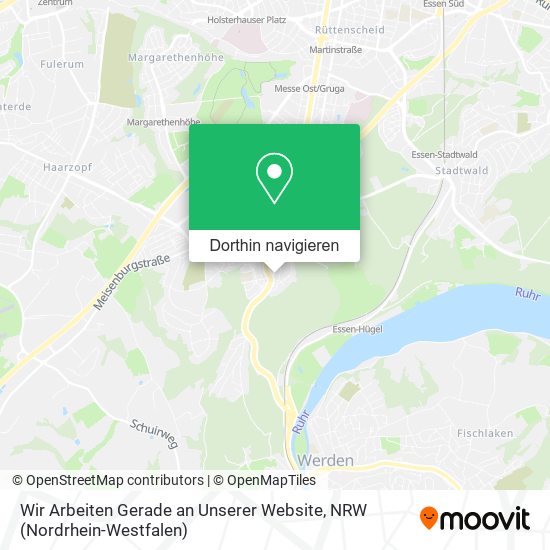 Wir Arbeiten Gerade an Unserer Website Karte