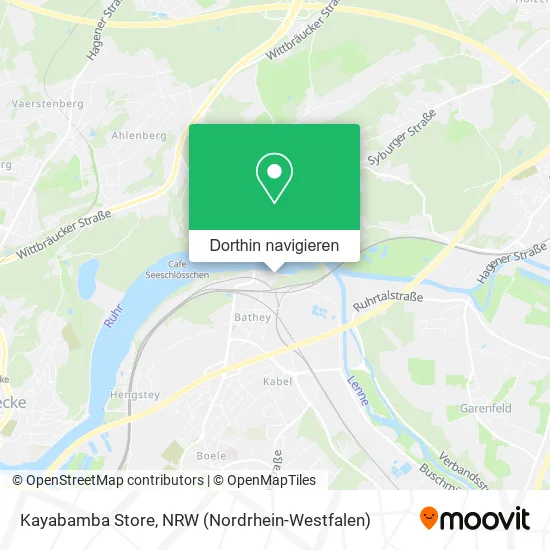 Kayabamba Store Karte