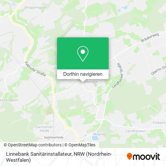 Linnebank Sanitärinstallateur Karte