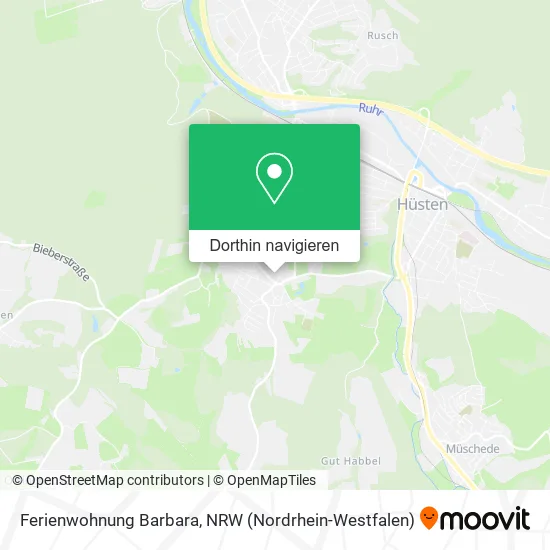 Ferienwohnung Barbara Karte