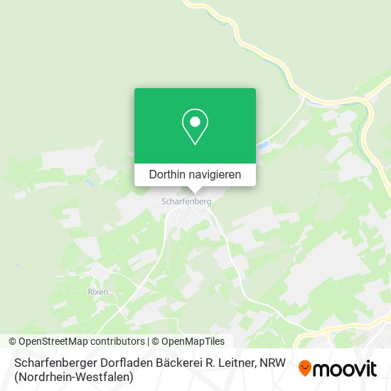 Scharfenberger Dorfladen Bäckerei R. Leitner Karte