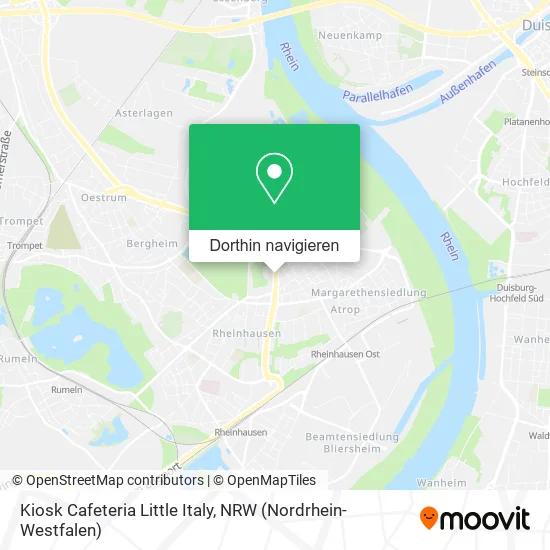 Kiosk Cafeteria Little Italy Karte