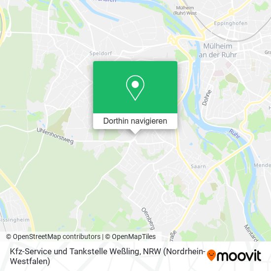 Kfz-Service und Tankstelle Weßling Karte