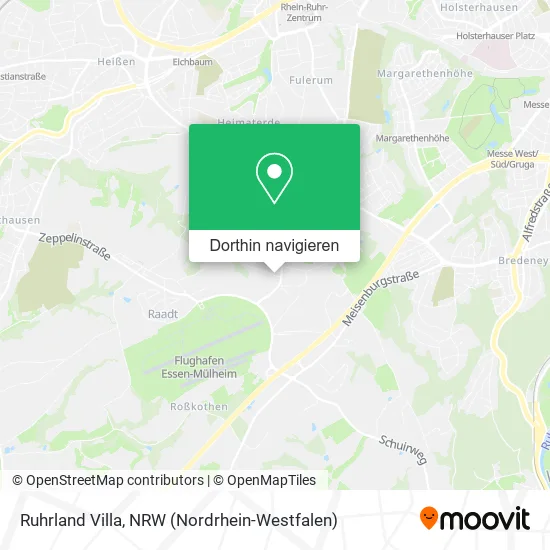 Ruhrland Villa Karte