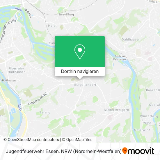 Jugendfeuerwehr Essen Karte