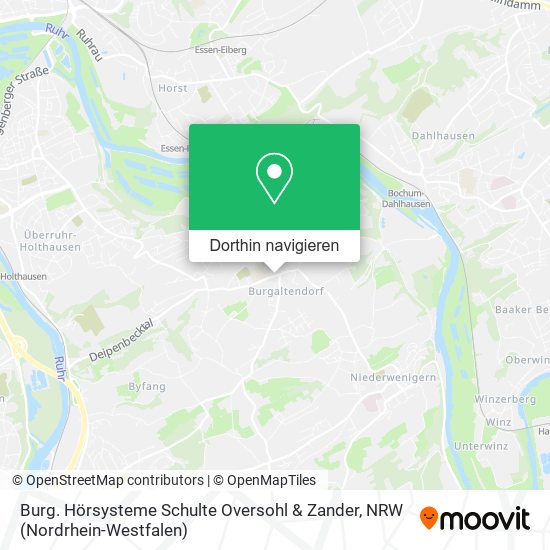 Burg. Hörsysteme Schulte Oversohl & Zander Karte
