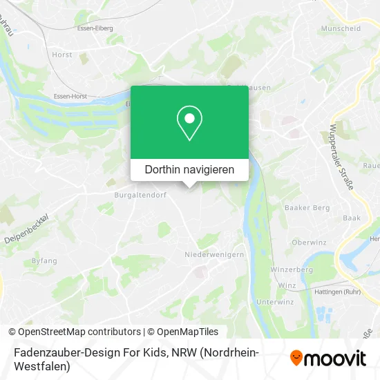 Fadenzauber-Design For Kids Karte