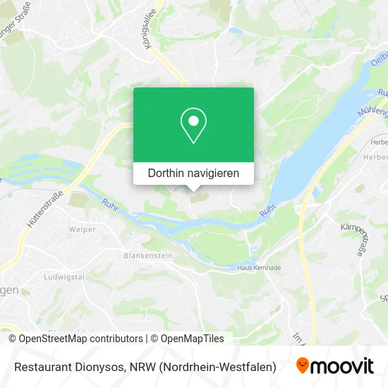 Restaurant Dionysos Karte