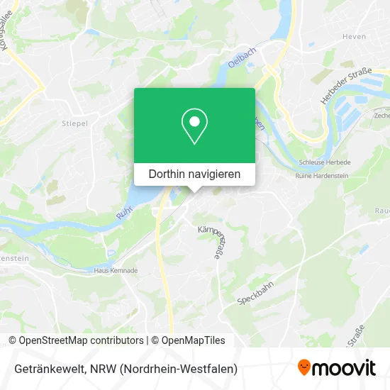 Getränkewelt Karte