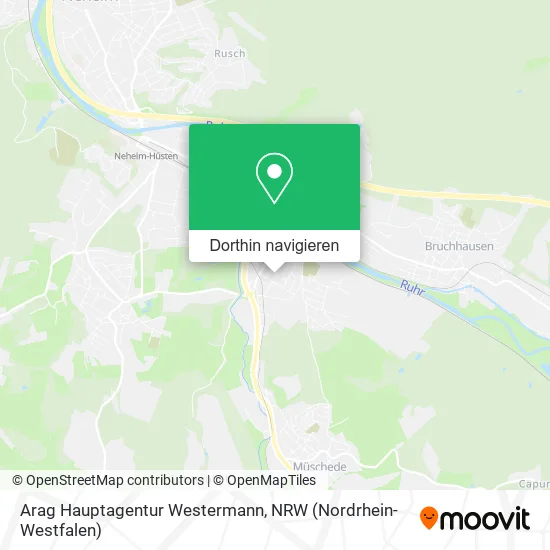 Arag Hauptagentur Westermann Karte