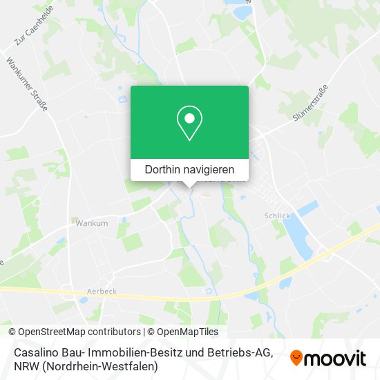 Casalino Bau- Immobilien-Besitz und Betriebs-AG Karte