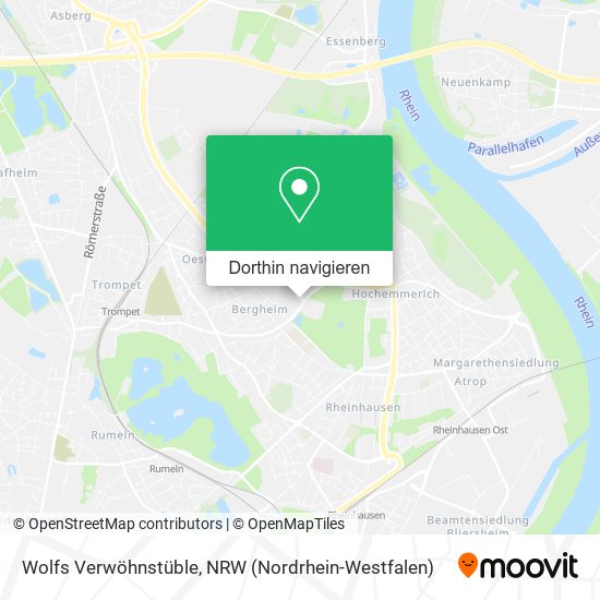 Wolfs Verwöhnstüble Karte