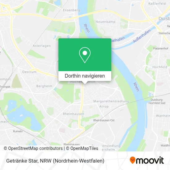 Getränke Star Karte