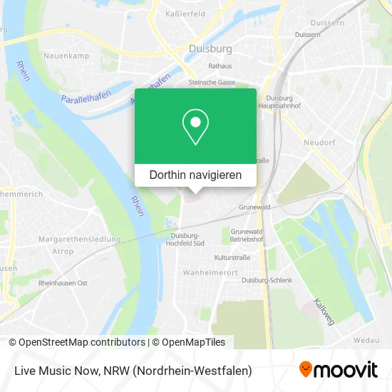 Live Music Now Karte