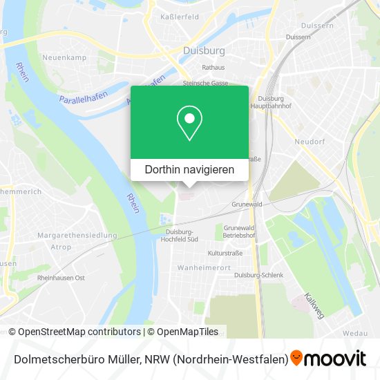 Dolmetscherbüro Müller Karte