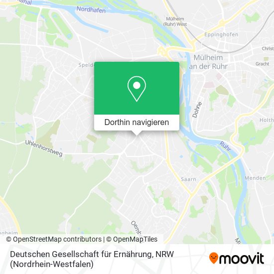 Deutschen Gesellschaft für Ernährung Karte