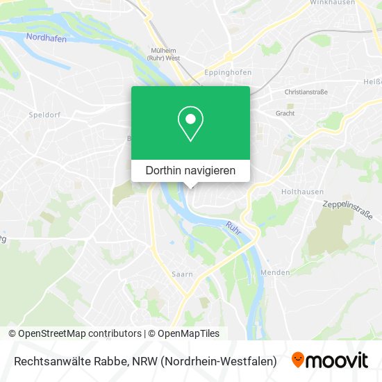 Rechtsanwälte Rabbe Karte