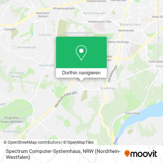 Spectrum Computer-Systemhaus Karte