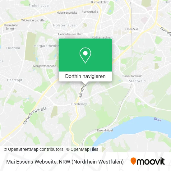 Mai Essens Webseite Karte