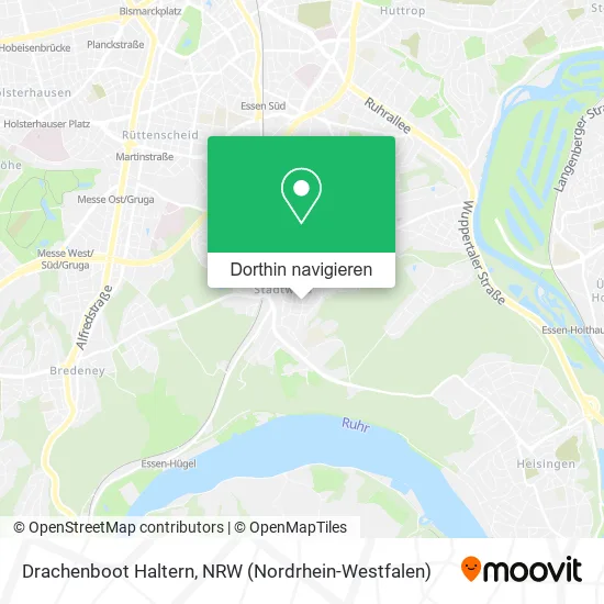 Drachenboot Haltern Karte