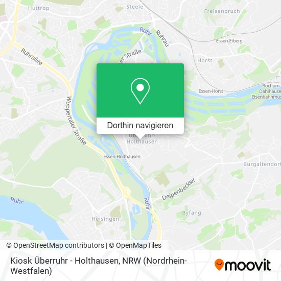 Kiosk Überruhr - Holthausen Karte