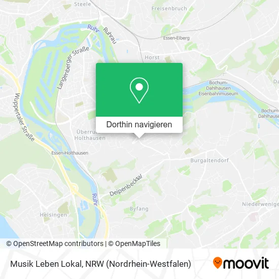 Musik Leben Lokal Karte