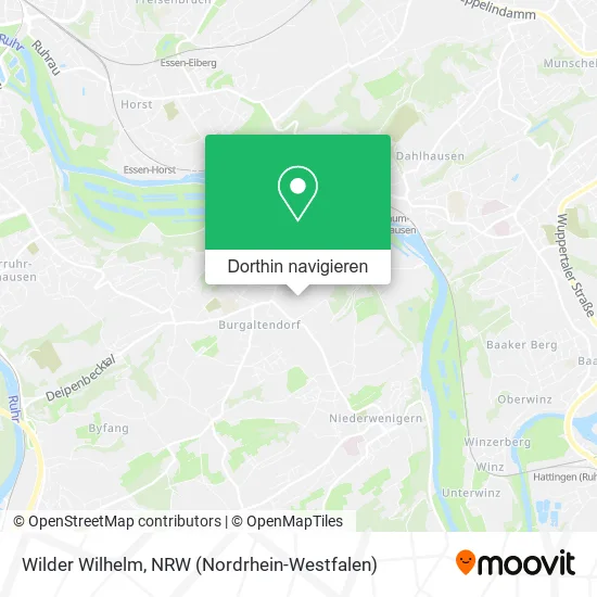 Wilder Wilhelm Karte