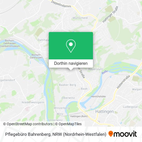 Pflegebüro Bahrenberg Karte