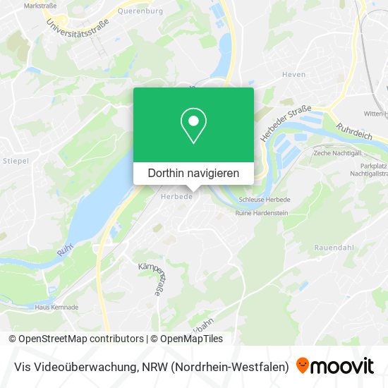 Vis Videoüberwachung Karte