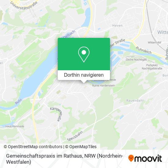 Gemeinschaftspraxis im Rathaus Karte