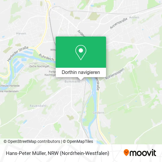 Hans-Peter Müller Karte