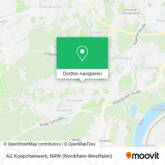 AG Koepchenwerk Karte