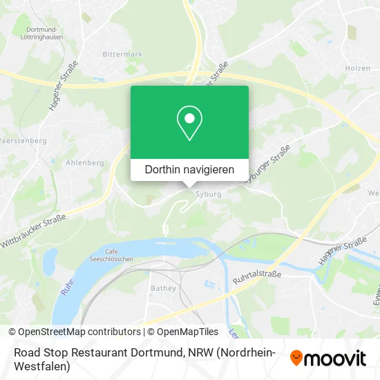 Road Stop Restaurant Dortmund Karte
