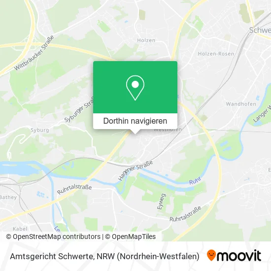 Amtsgericht Schwerte Karte