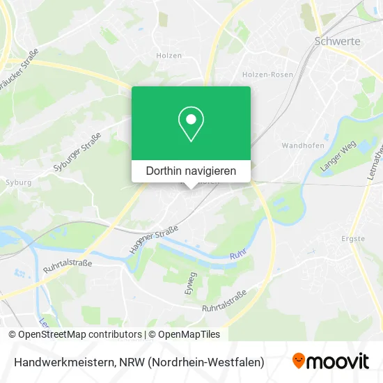 Handwerkmeistern Karte