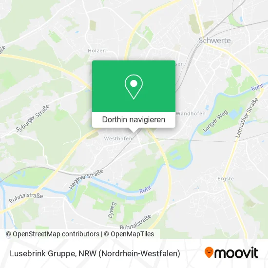 Lusebrink Gruppe Karte