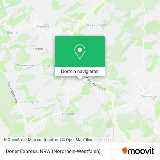 Döner Express Karte