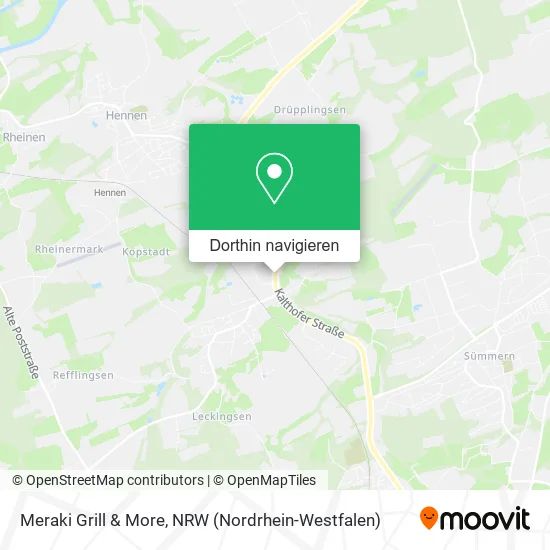 Meraki Grill & More Karte