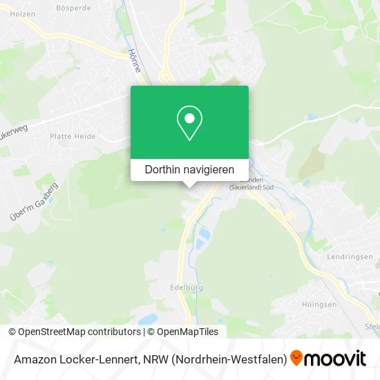 Amazon Locker-Lennert Karte