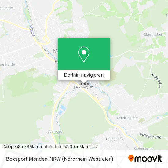Boxsport Menden Karte