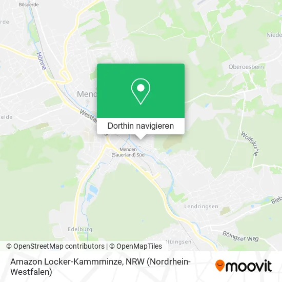 Amazon Locker-Kammminze Karte