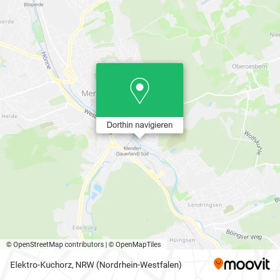 Elektro-Kuchorz Karte