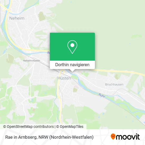 Rae in Arnbserg Karte