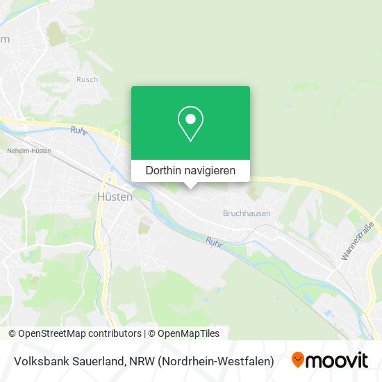 Volksbank Sauerland Karte